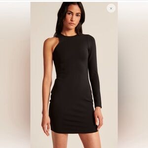 Abercrombie asymmetrical one shoulder cutout dress